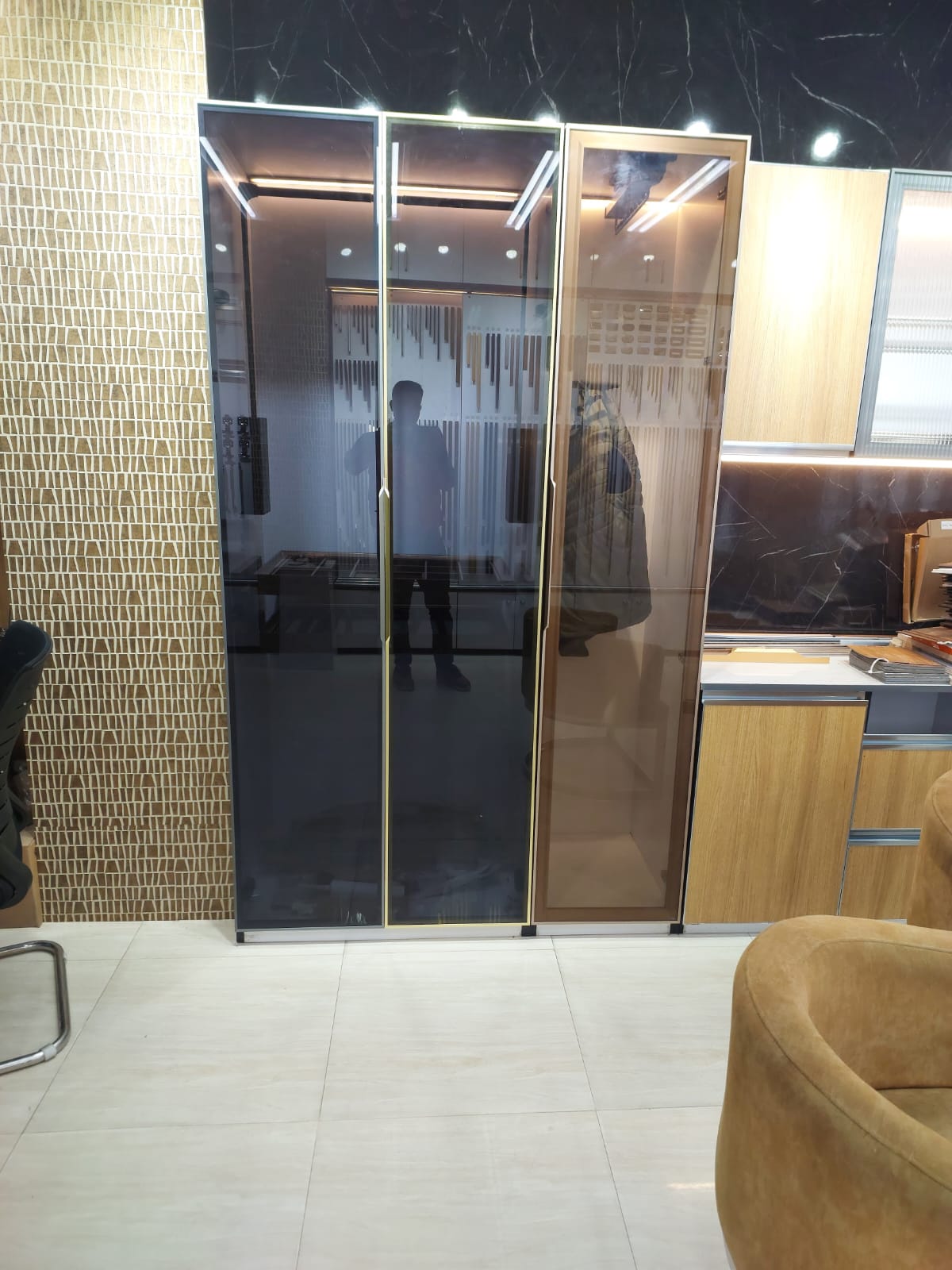 Framed Glass Wardrobe System
